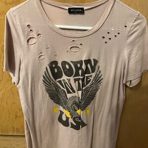 Zutter Women's Pink Graphic Tee